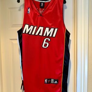 Adidas Red NBA Jersey